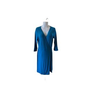 Ann‎ Taylor Blue Maxi Dress